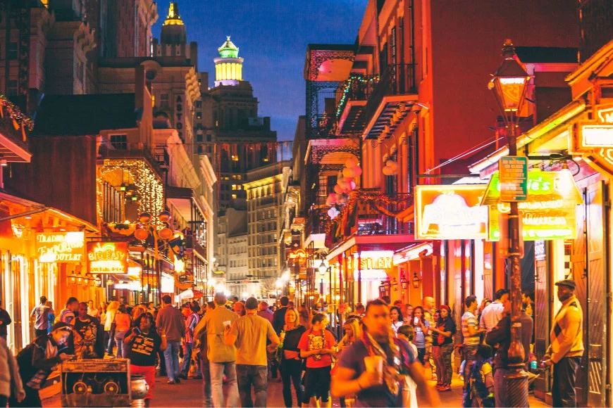 vibrant nightlife